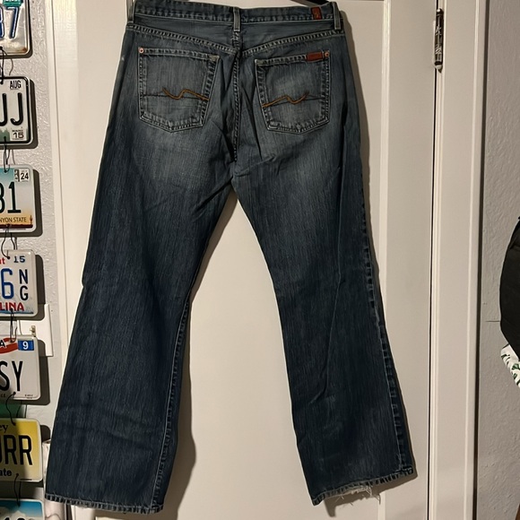 Men’s seven for all man kind button fly jeans - Picture 6 of 8